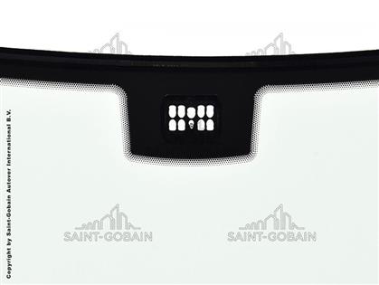 Frontscheibe grün mit Sensor Mercedes