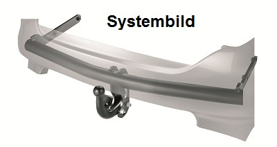 Anhängevorrichtung, starrem Kugelkopf