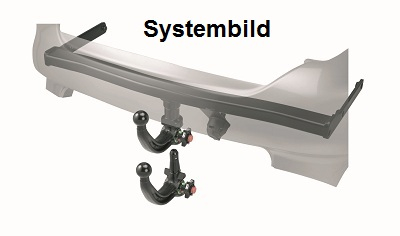 Anhängerkupplung abnehmbar