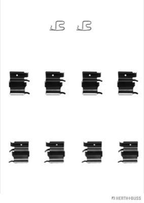 Zubehörsatz, Scheibenbremsbelag