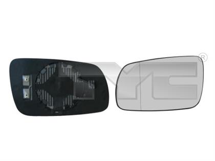 Spiegelglas, Außenspiegel links
