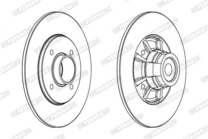 Bremsscheibe PREMIER hinten Renault