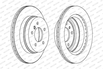 Bremsscheibe belüftet PREMIER hinten BMW