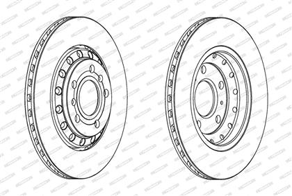Bremsscheibe belüftet PREMIER hinten
