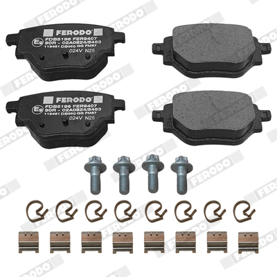 Bremsbelagsatz 17mm