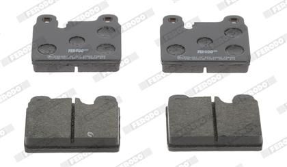 Bremsbelagsatz vorne Porsche