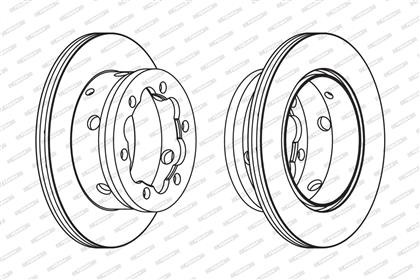 Bremsscheibe belüftet PREMIER hinten