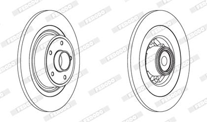 Bremsscheibe PREMIER hinten Renault