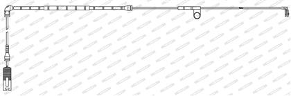 Warnkontakt, Bremsbelagverschleiß