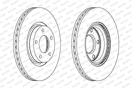 Bremsscheibe belüftet vorne Mazda