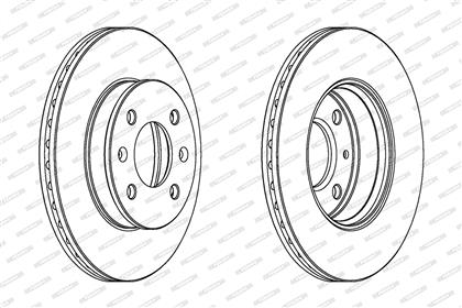 Bremsscheibe belüftet vorne Hyundai