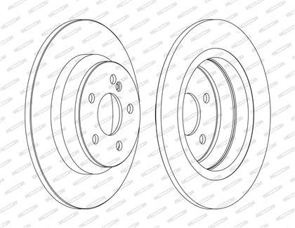 Bremsscheibe PREMIER hinten Mercedes