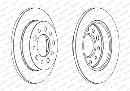 Bremsscheibe PREMIER hinten Hyundai