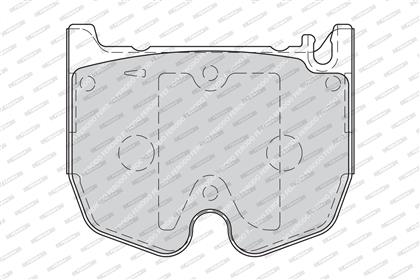 Bremsbelagsatz vorne Mercedes