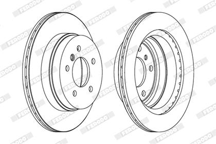 Bremsscheibe belüftet PREMIER hinten BMW
