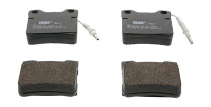 Bremsbelagsatz hinten Peugeot