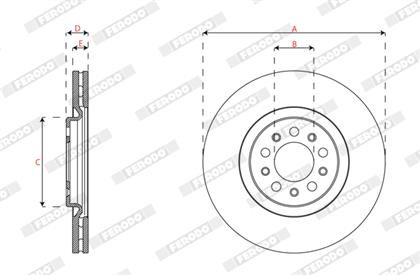 Bremsbelagsatz vorne