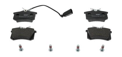Bremsbelagsatz hinten