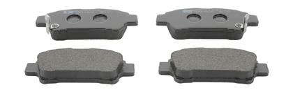 Bremsbelagsatz hinten Toyota