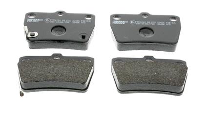 Bremsbelagsatz hinten Toyota