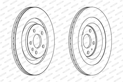 Bremsscheibe belüftet PREMIER hinten