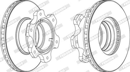 Bremsscheibe belüftet PREMIER hinten