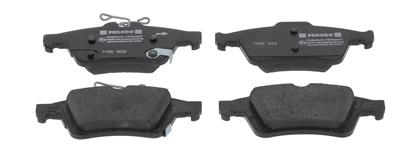 Bremsbelagsatz hinten Ford