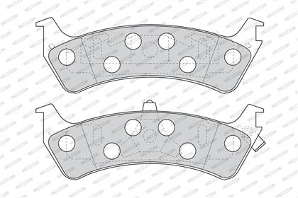 Bremsbelagsatz PREMIER hinten Ford