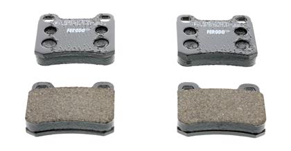 Bremsbelagsatz hinten Mercedes