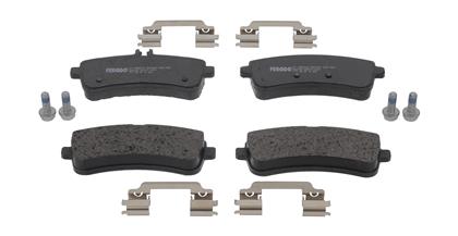 Bremsbelagsatz hinten Mercedes