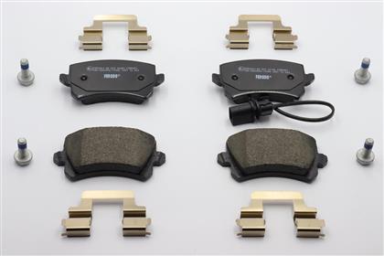 Bremsbelagsatz hinten Audi