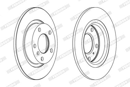 Bremsscheibe hinten