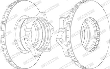 Bremsscheibe belüftet hinten Mercedes
