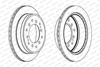 Bremsscheibe belüftet PREMIER hinten
