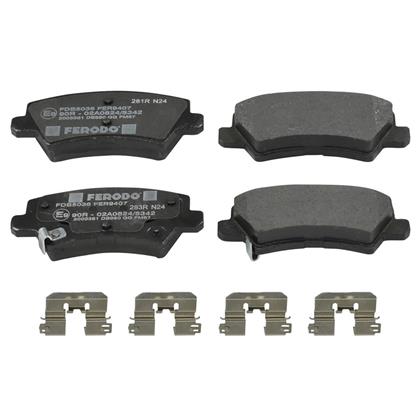 Bremsbelagsatz hinten Kia