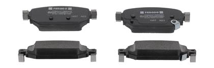 Bremsbelagsatz hinten Mazda