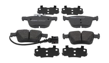 Bremsbelagsatz hinten Audi