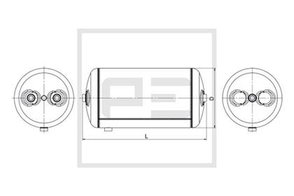 Luftbehälter, Druckluftanlage