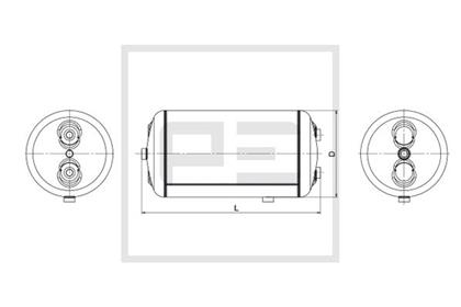 Luftbehälter, Druckluftanlage