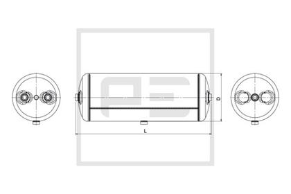 Luftbehälter, Druckluftanlage