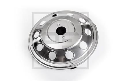 Radkappen 16" Nirosta glänzend