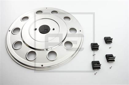 Radkappen 16" Nirosta glänzend