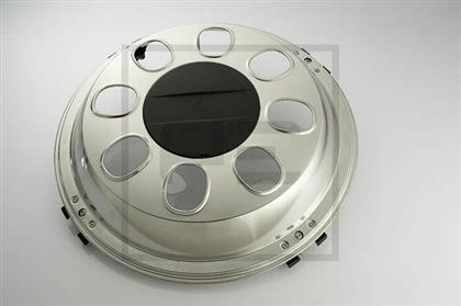 Radkappe 17,5" Nirosta chrom