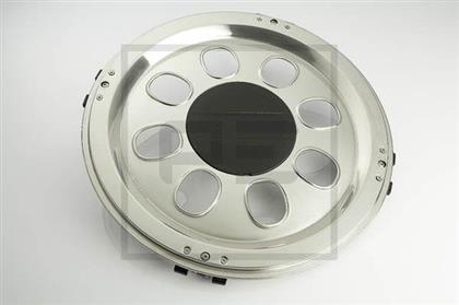 Radkappe 17,5" Nirosta chrom