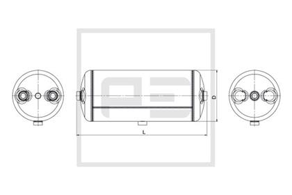 Luftbehälter, Druckluftanlage