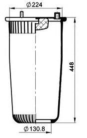 Federbalg, Luftfederung