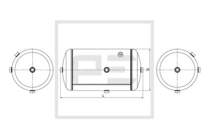 Luftbehälter, Druckluftanlage