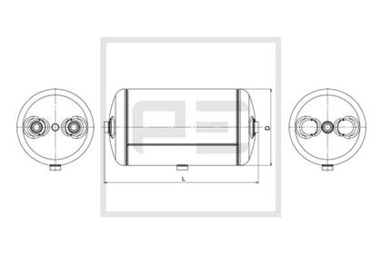 Luftbehälter, Druckluftanlage