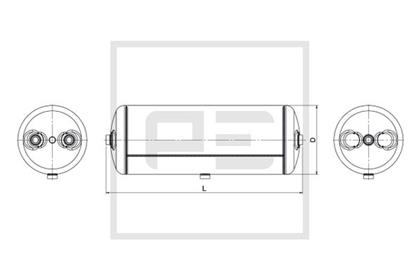 Luftbehälter, Druckluftanlage