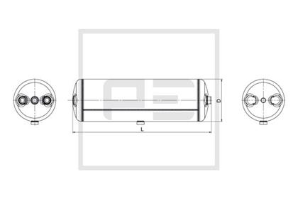 Luftbehälter, Druckluftanlage